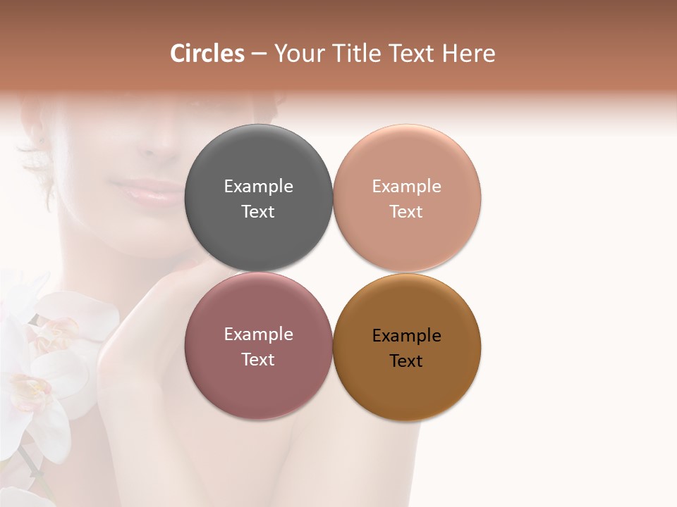 Beautiful Skincare Touch PowerPoint Template