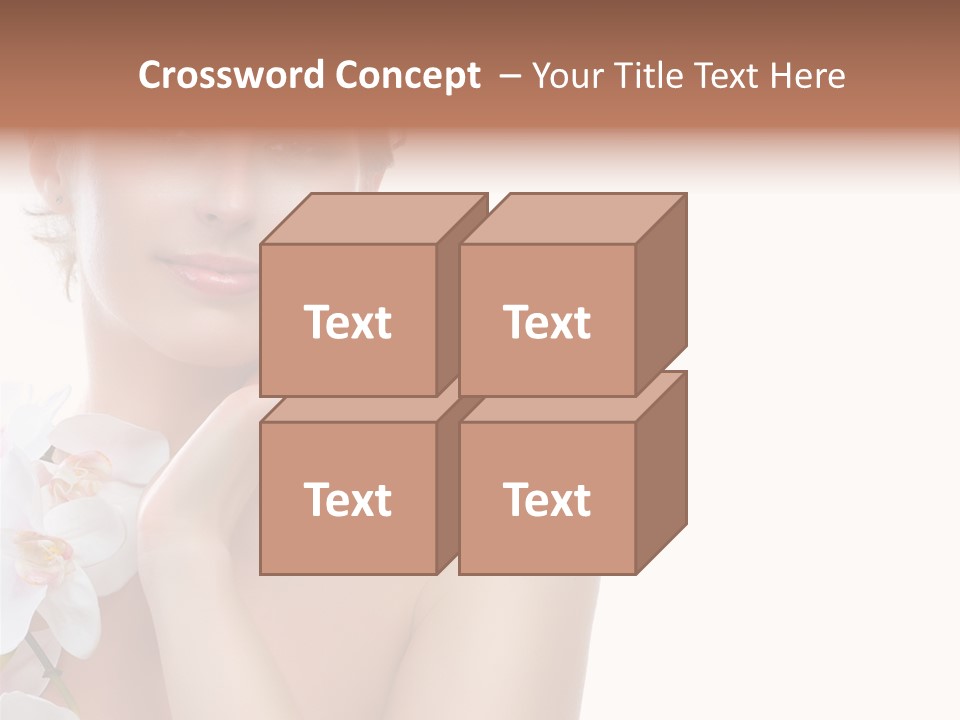 Beautiful Skincare Touch PowerPoint Template