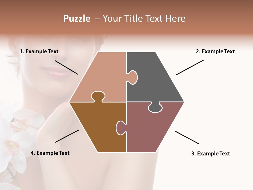 Beautiful Skincare Touch PowerPoint Template