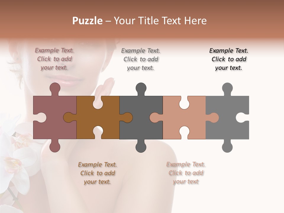 Beautiful Skincare Touch PowerPoint Template