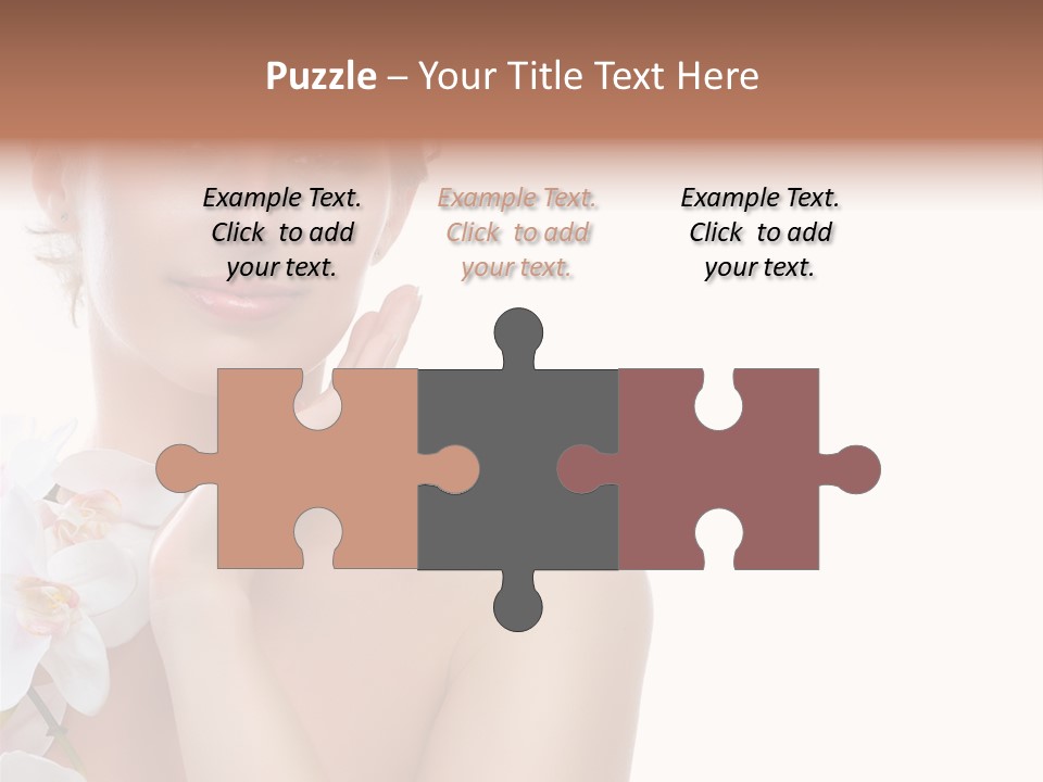 Beautiful Skincare Touch PowerPoint Template