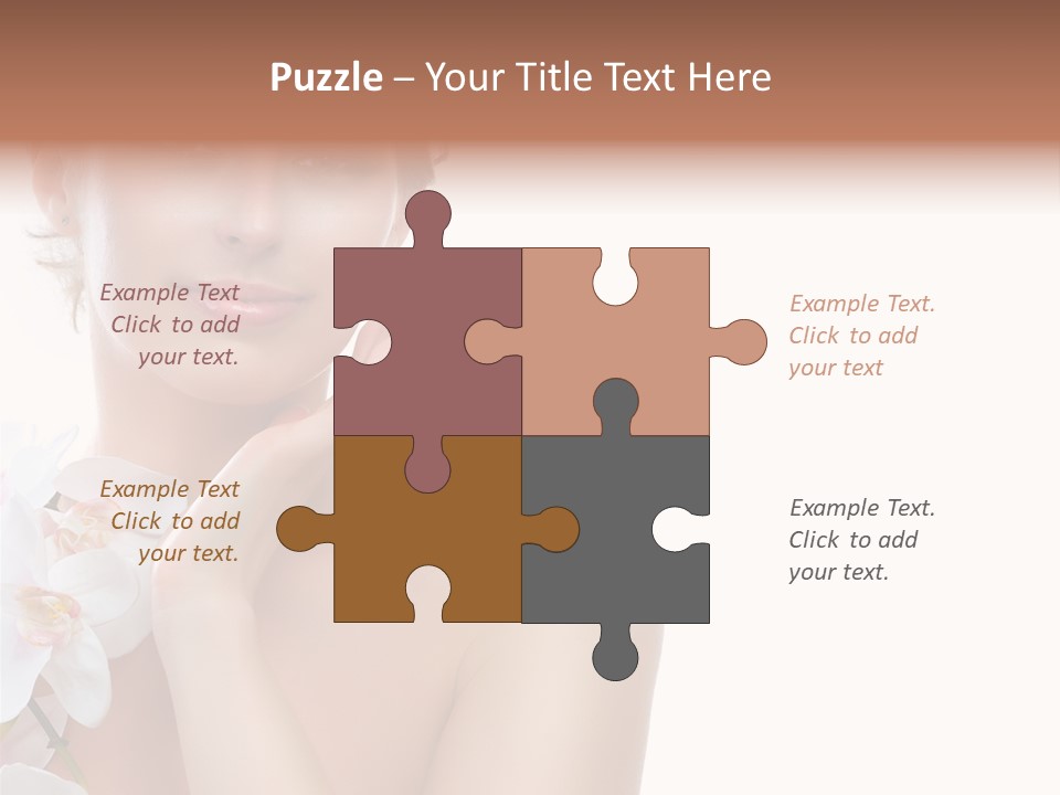 Beautiful Skincare Touch PowerPoint Template