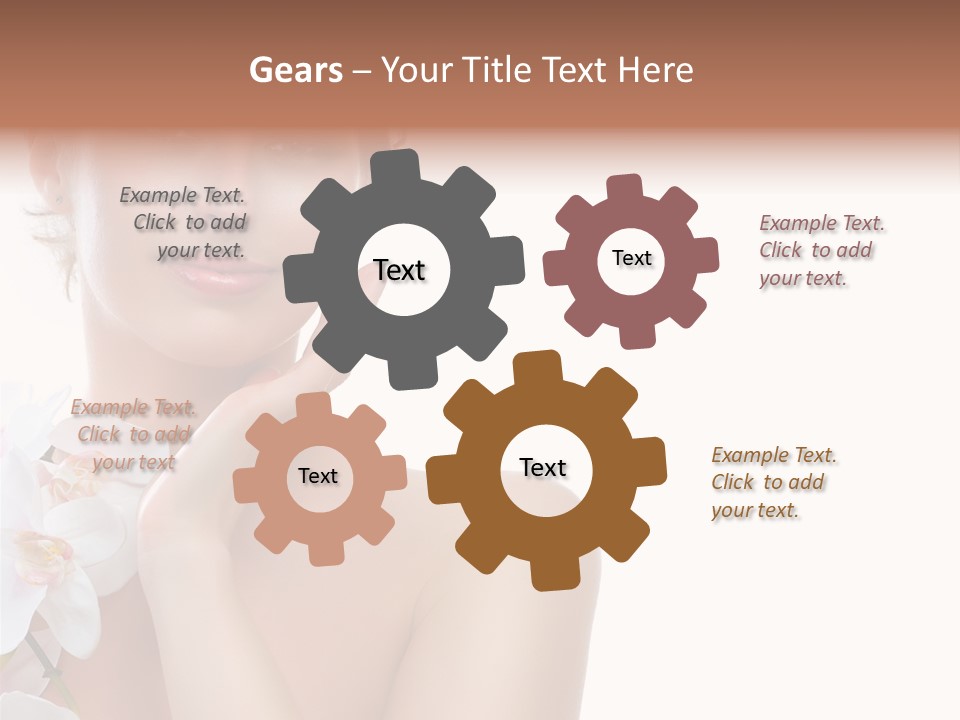 Beautiful Skincare Touch PowerPoint Template