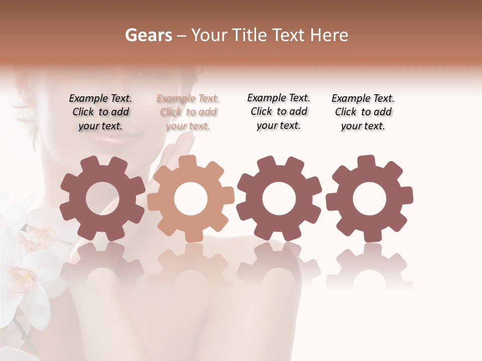 Beautiful Skincare Touch PowerPoint Template