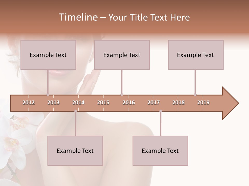 Beautiful Skincare Touch PowerPoint Template