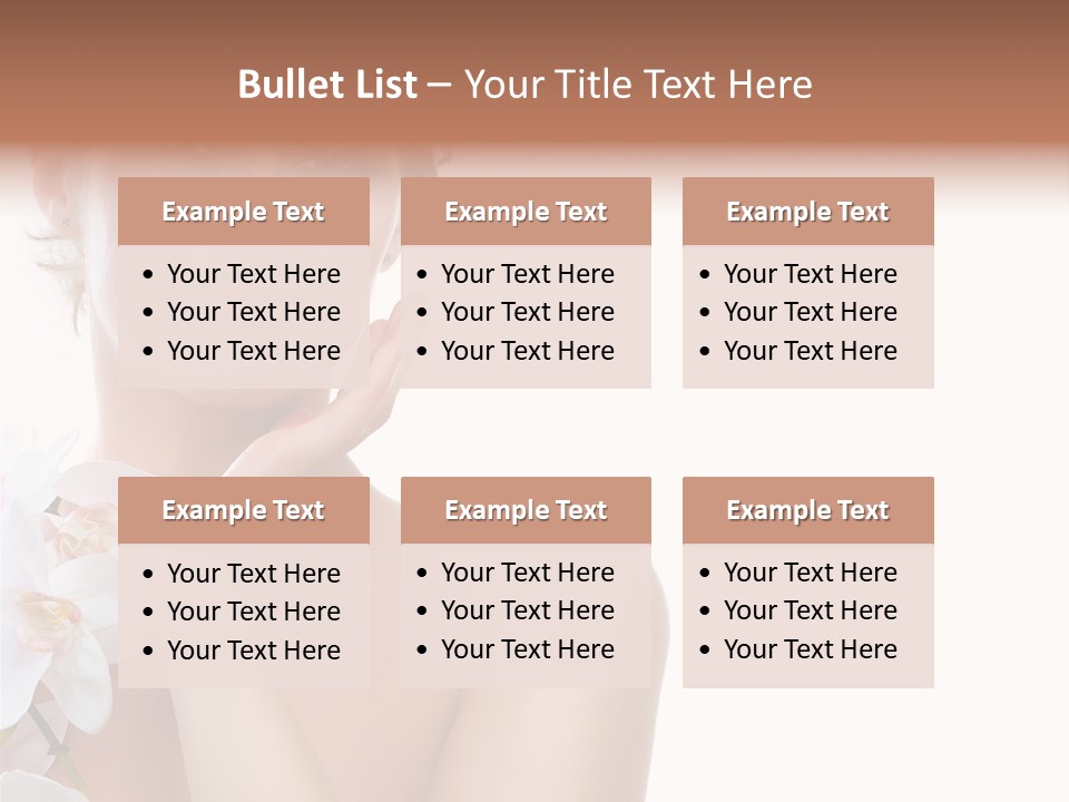 Beautiful Skincare Touch PowerPoint Template