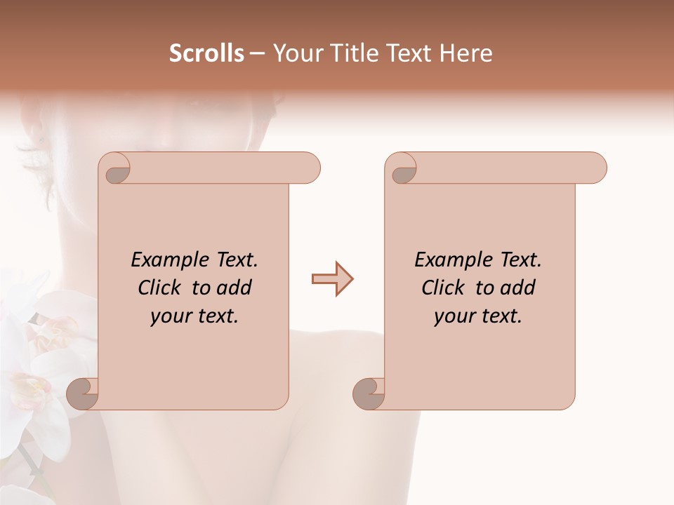 Beautiful Skincare Touch PowerPoint Template