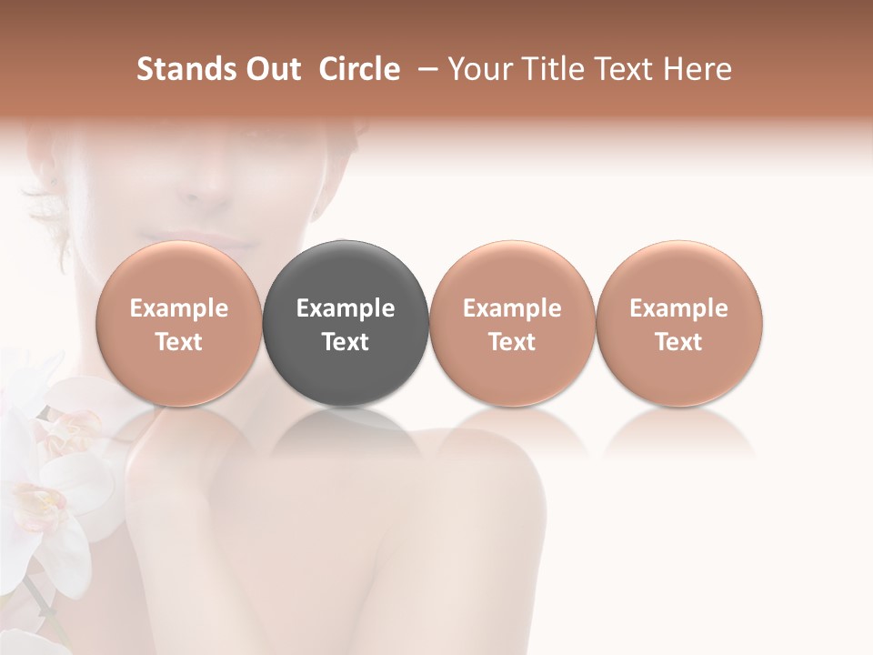 Beautiful Skincare Touch PowerPoint Template