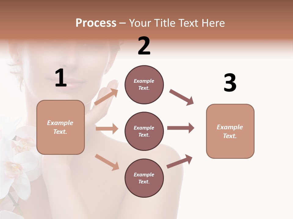 Beautiful Skincare Touch PowerPoint Template