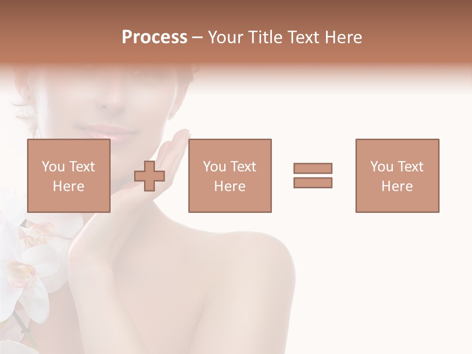 Beautiful Skincare Touch PowerPoint Template