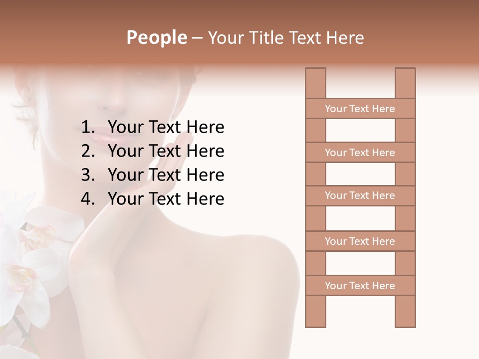 Beautiful Skincare Touch PowerPoint Template