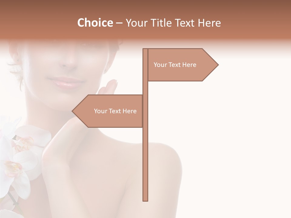 Beautiful Skincare Touch PowerPoint Template