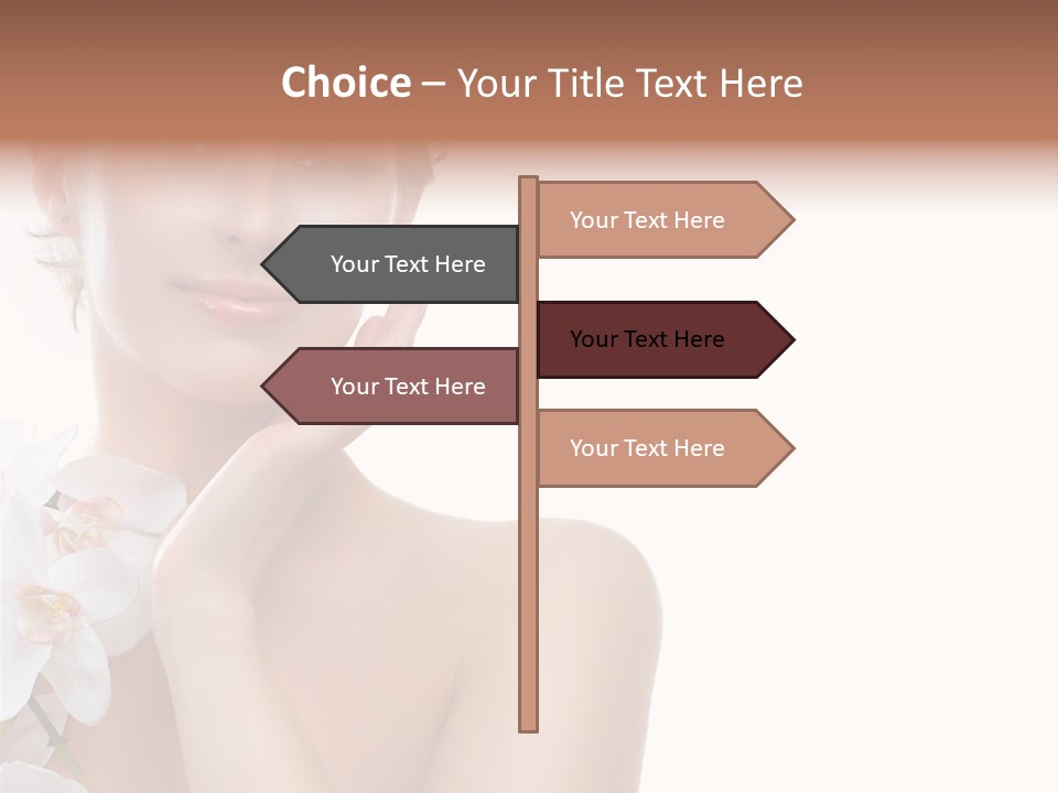 Beautiful Skincare Touch PowerPoint Template
