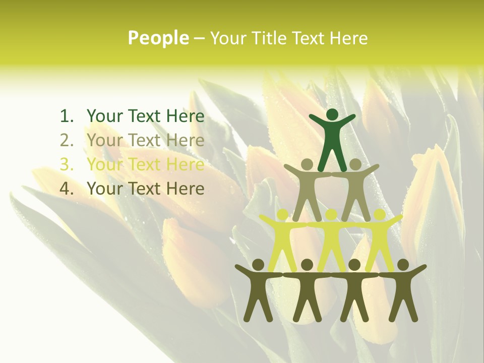 Group Teamwork Humorou PowerPoint Template