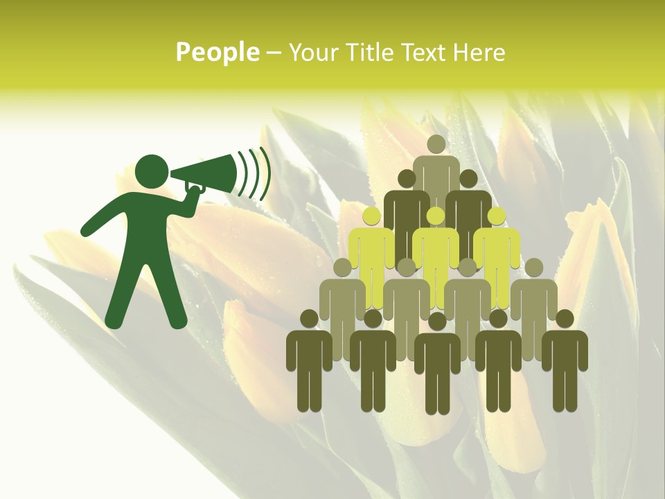 Group Teamwork Humorou PowerPoint Template