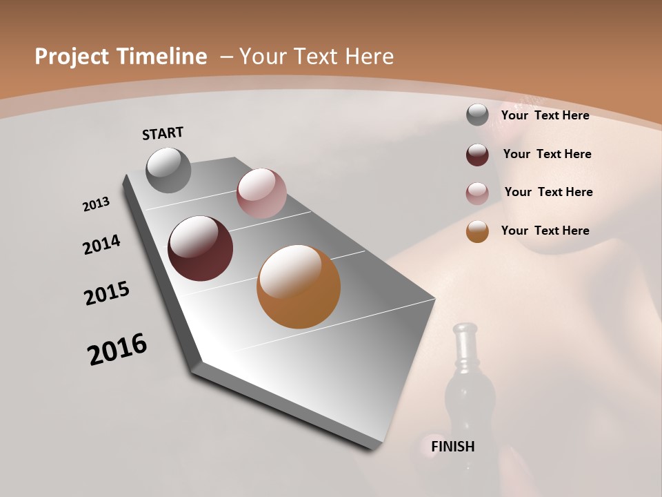 Smoke Lips Person PowerPoint Template