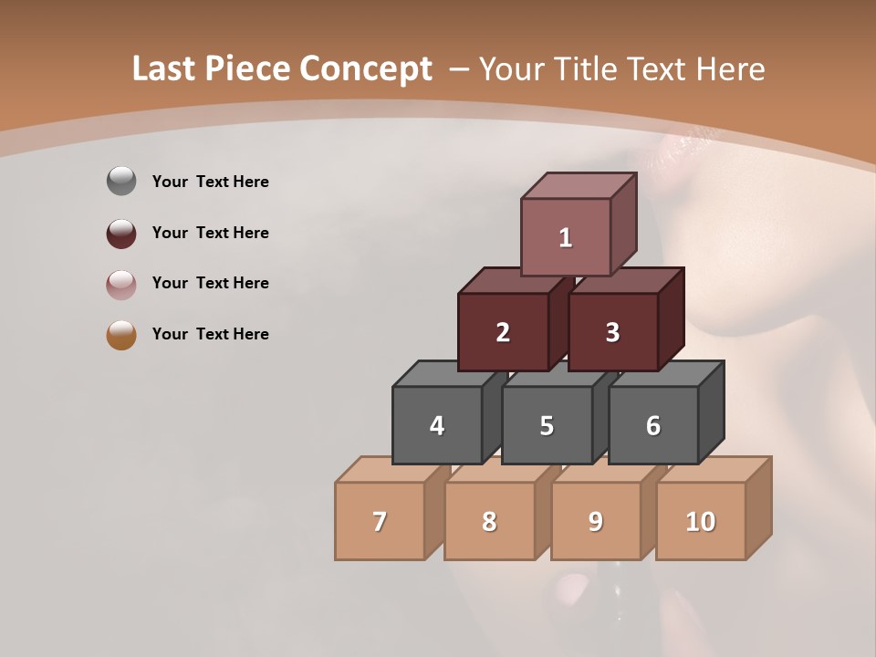 Smoke Lips Person PowerPoint Template