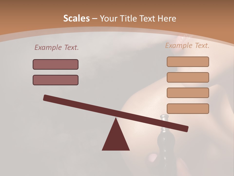 Smoke Lips Person PowerPoint Template