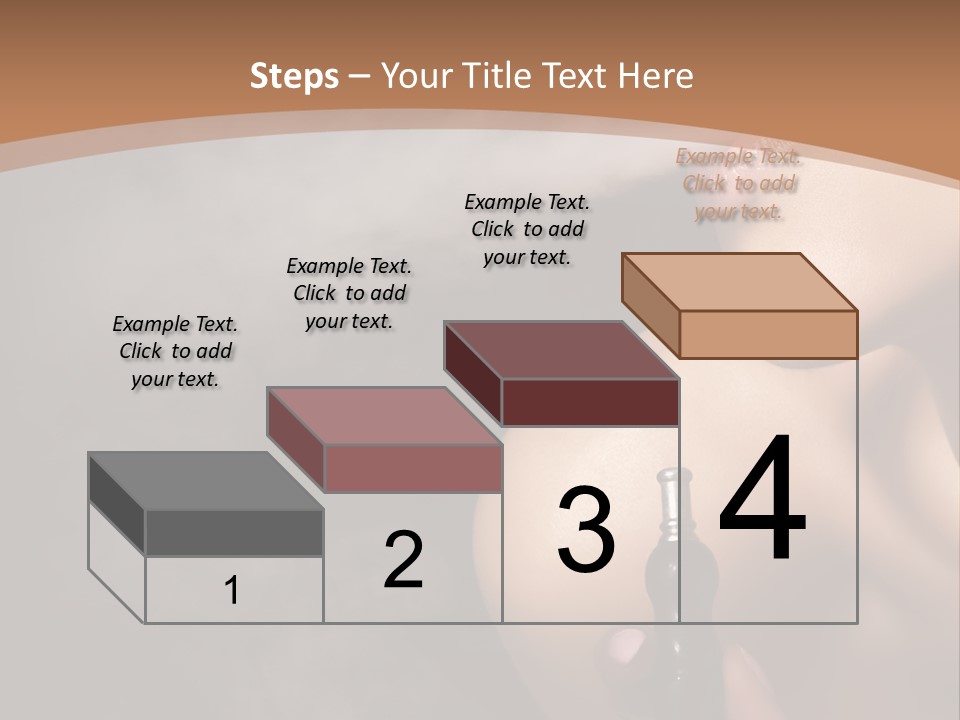 Smoke Lips Person PowerPoint Template