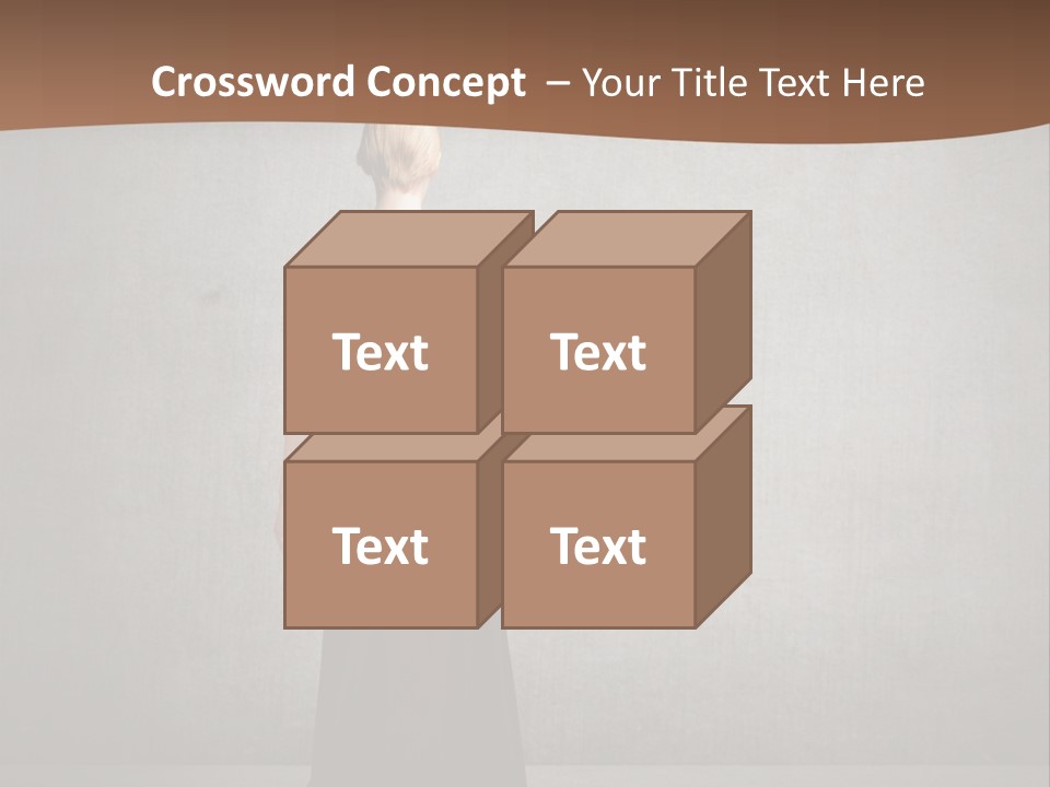 Luxury Wall Model PowerPoint Template
