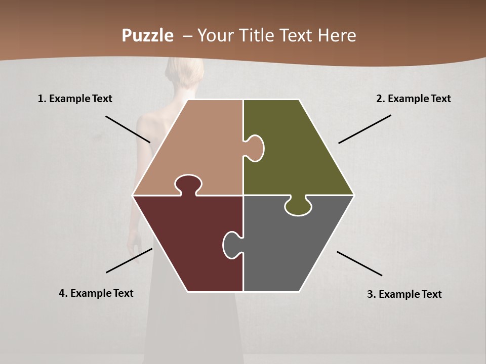 Luxury Wall Model PowerPoint Template