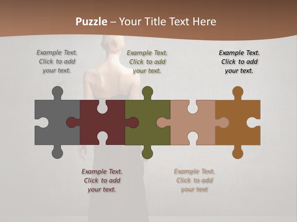 Luxury Wall Model PowerPoint Template