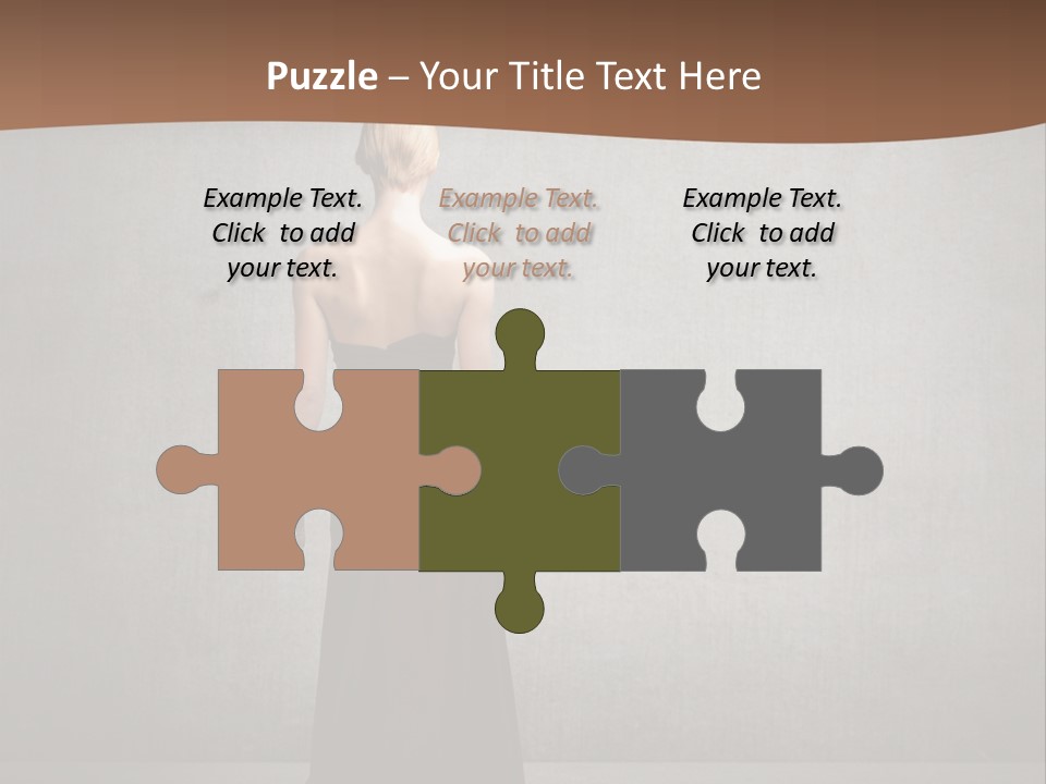 Luxury Wall Model PowerPoint Template