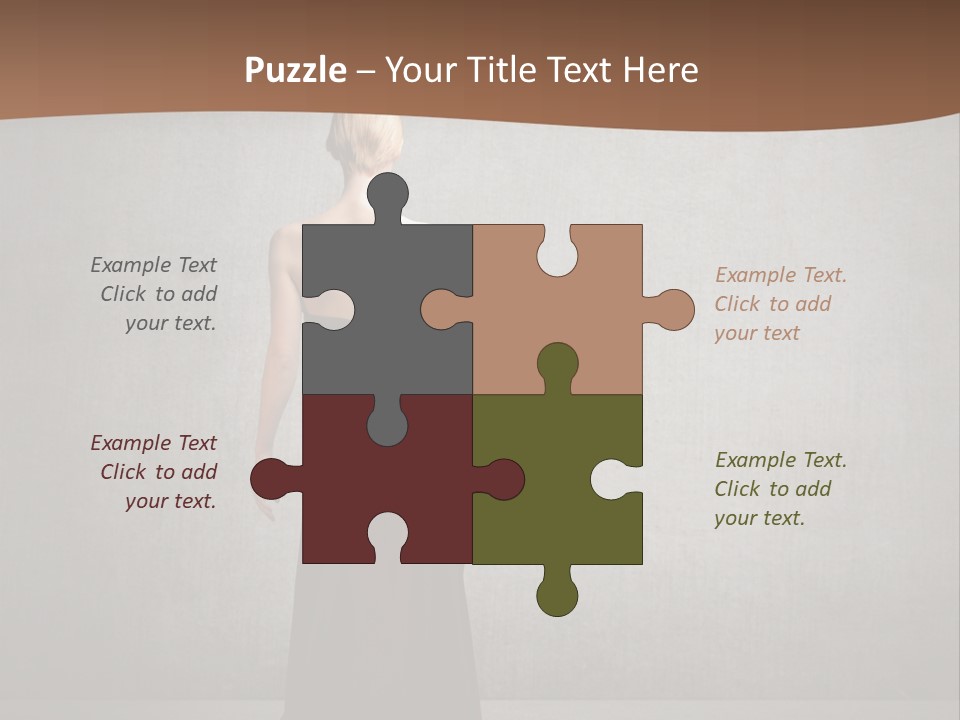 Luxury Wall Model PowerPoint Template