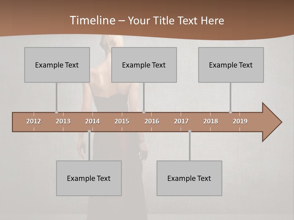 Luxury Wall Model PowerPoint Template
