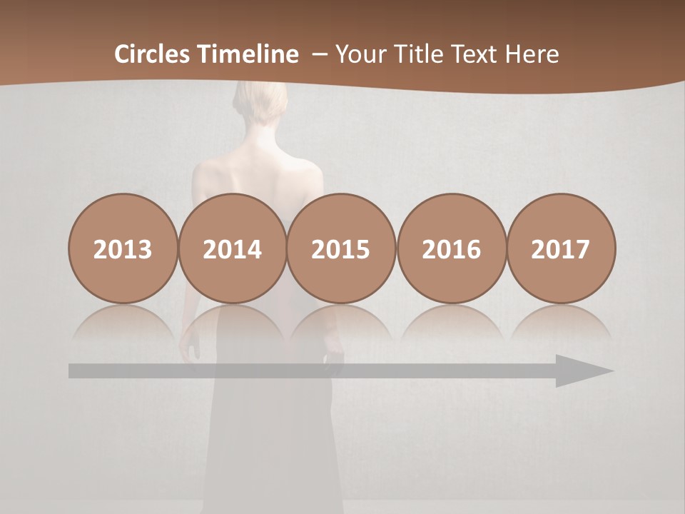Luxury Wall Model PowerPoint Template
