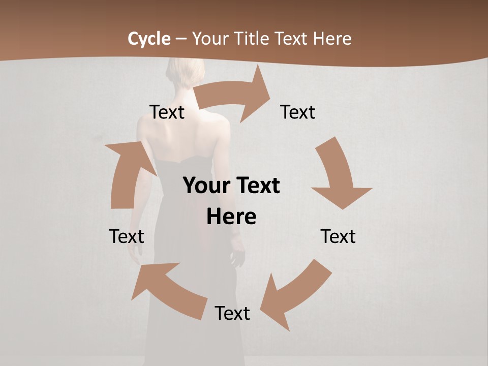 Luxury Wall Model PowerPoint Template