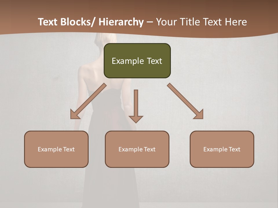 Luxury Wall Model PowerPoint Template