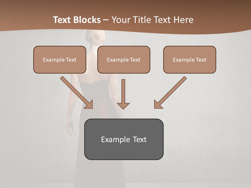 Luxury Wall Model PowerPoint Template