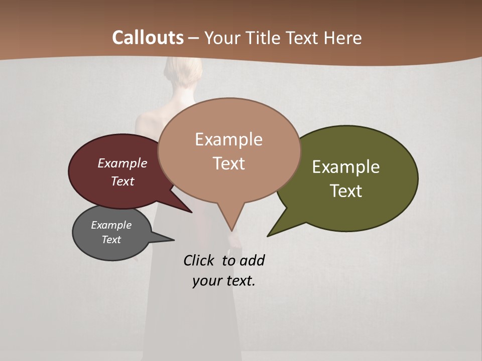 Luxury Wall Model PowerPoint Template