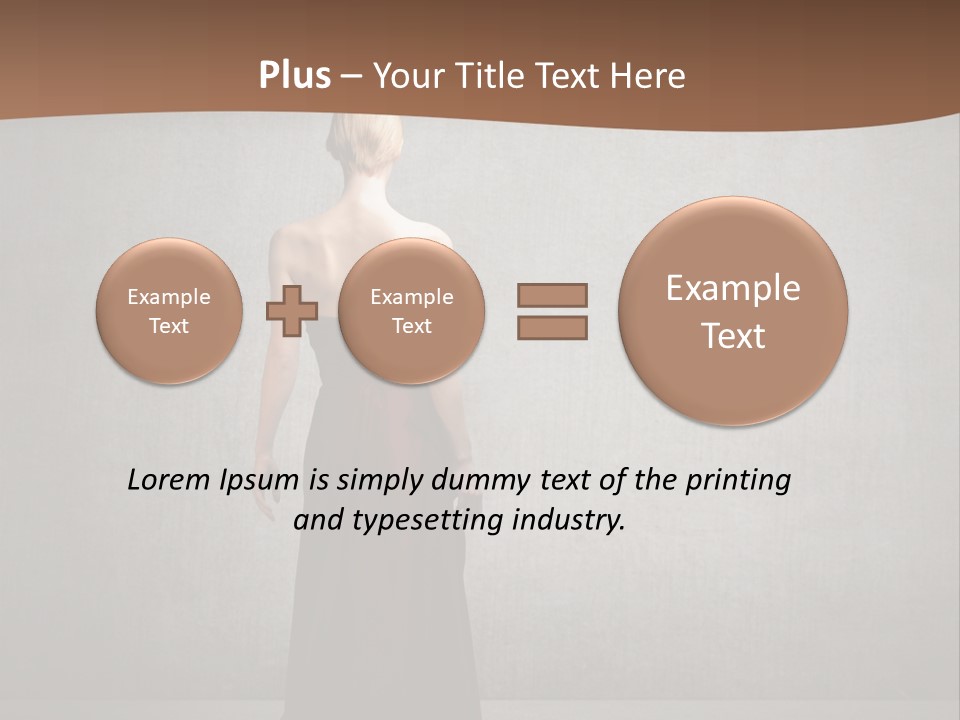 Luxury Wall Model PowerPoint Template