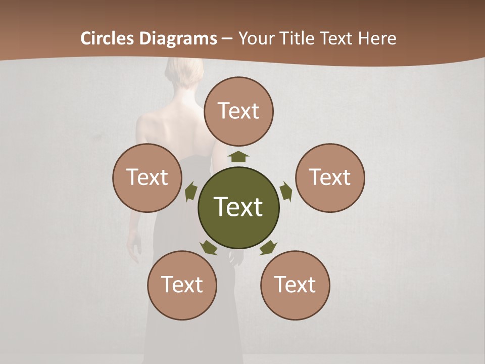 Luxury Wall Model PowerPoint Template