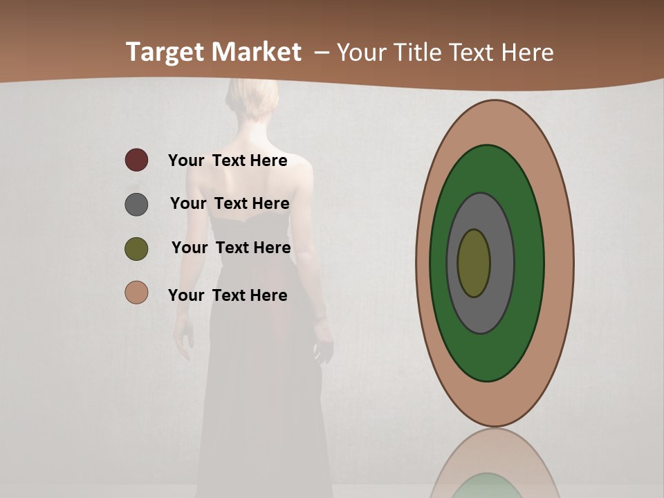 Luxury Wall Model PowerPoint Template