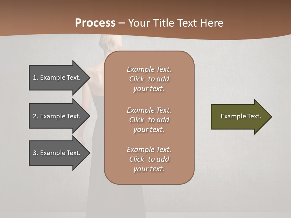 Luxury Wall Model PowerPoint Template