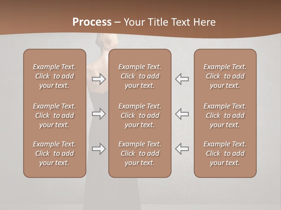 Luxury Wall Model PowerPoint Template