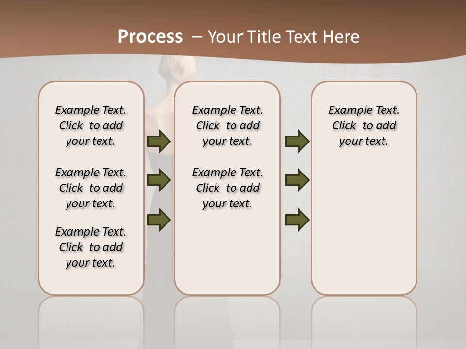 Luxury Wall Model PowerPoint Template