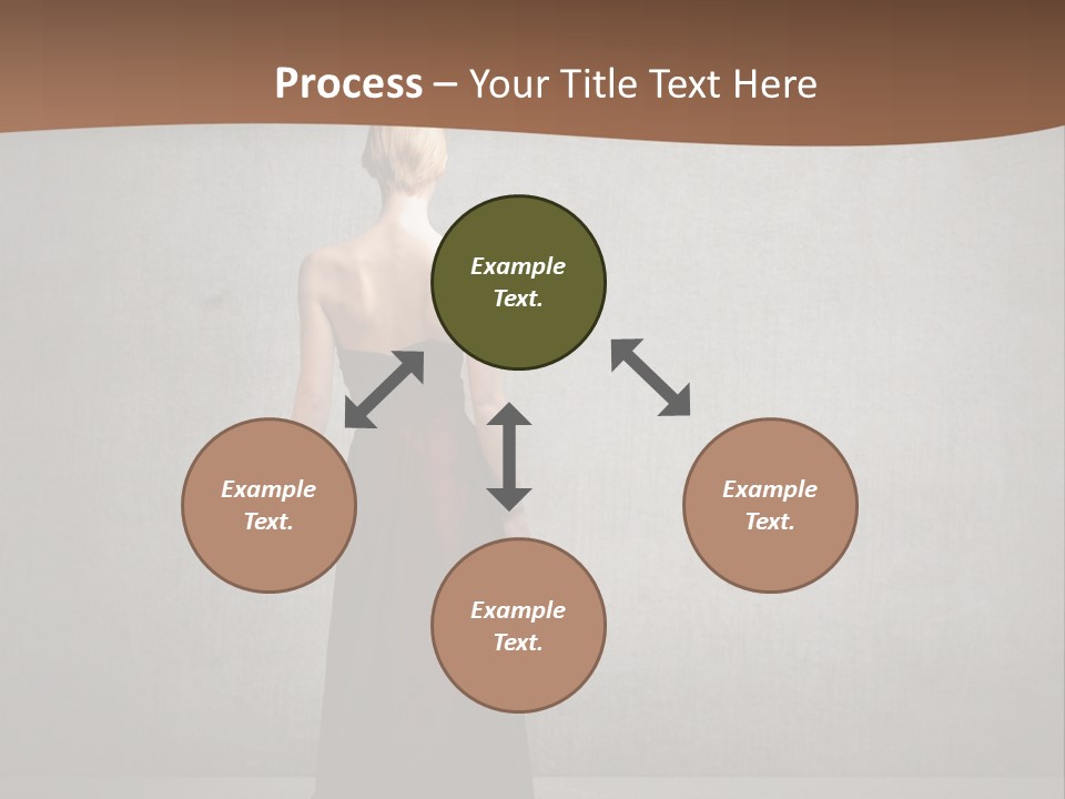 Luxury Wall Model PowerPoint Template