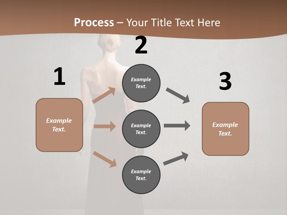 Luxury Wall Model PowerPoint Template