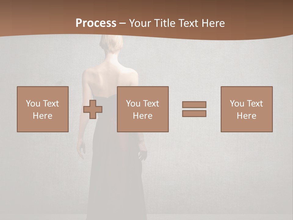 Luxury Wall Model PowerPoint Template