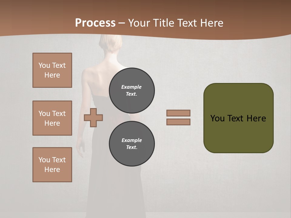 Luxury Wall Model PowerPoint Template