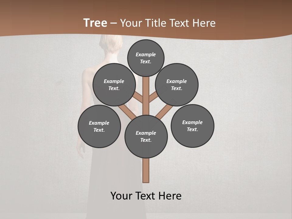 Luxury Wall Model PowerPoint Template