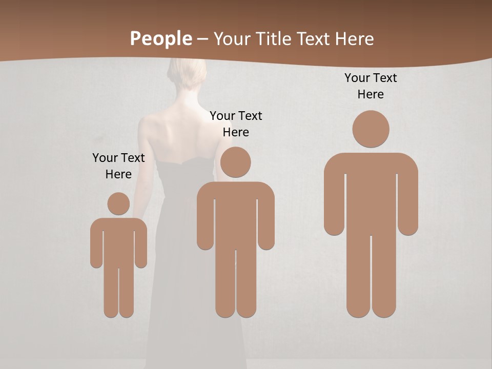 Luxury Wall Model PowerPoint Template