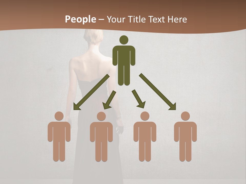 Luxury Wall Model PowerPoint Template