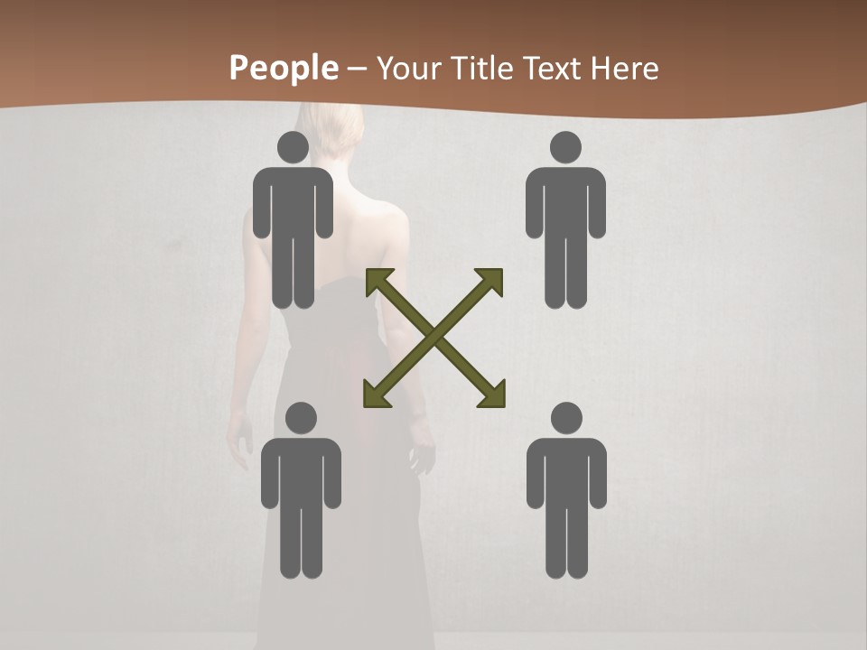 Luxury Wall Model PowerPoint Template