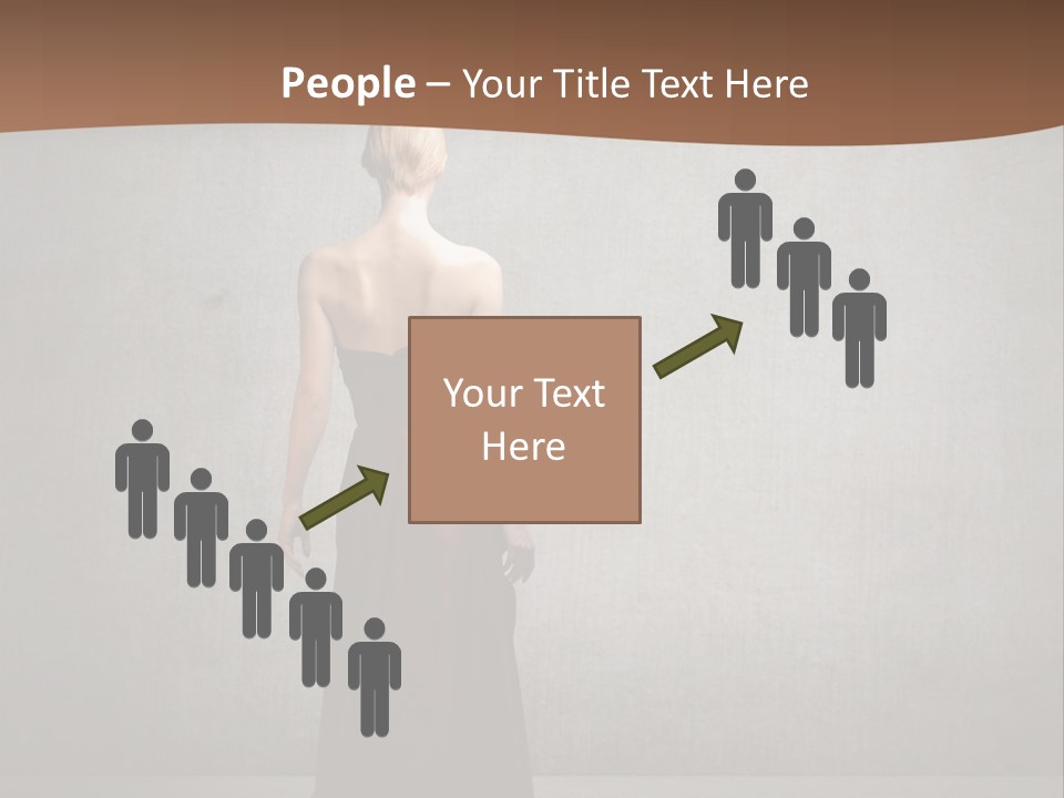 Luxury Wall Model PowerPoint Template