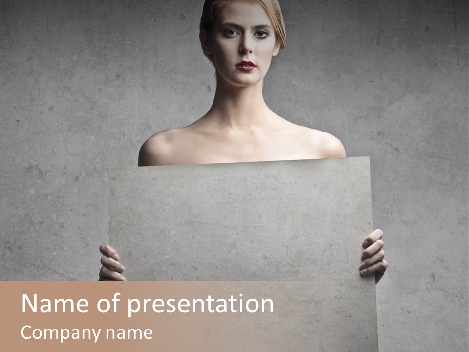 Billboard Back Board PowerPoint Template